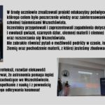 Uczniowie zrealizowali projekt poświęcony astronomii, prezentując zagadnienia związane z życiem gwiazd, czarnymi dziurami, ciemną materią i rozszerzaniem się Wszechświata. Spotkanie rozwijało ciekawość naukową, zachęcało do zadawania pytań o kosmos i inspirowało do dalszego odkrywania tajemnic Wszechświata.