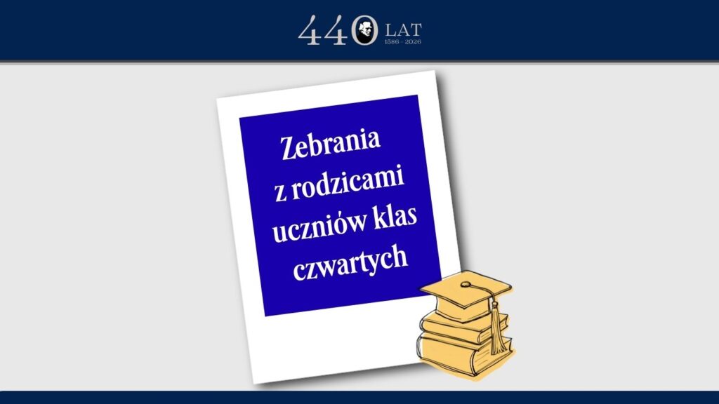 Zebrania z rodzicami uczniów klas czwartych